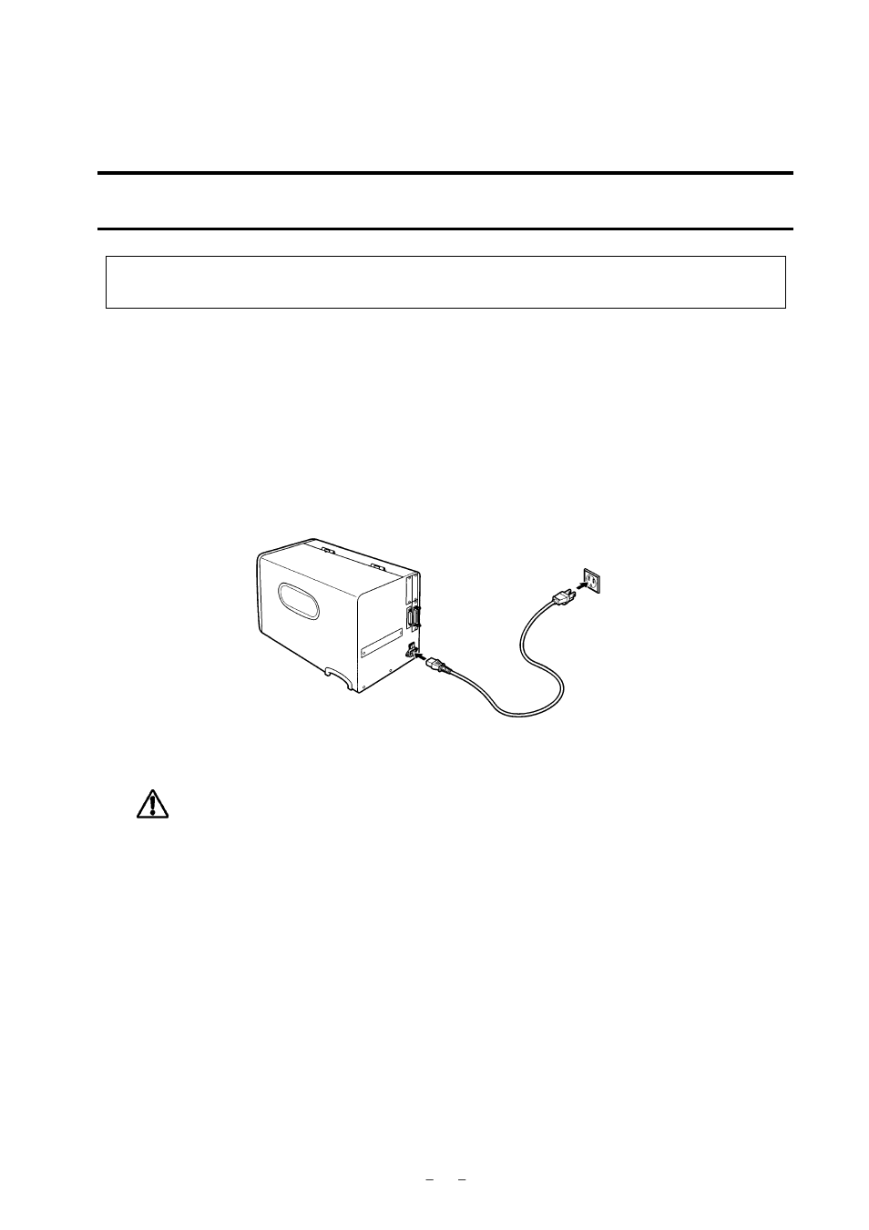 Chapter, Power on and using the control panel, 1 connecting to a power outlet | Citizen Systems CLP-9001 User Manual | Page 39 / 73