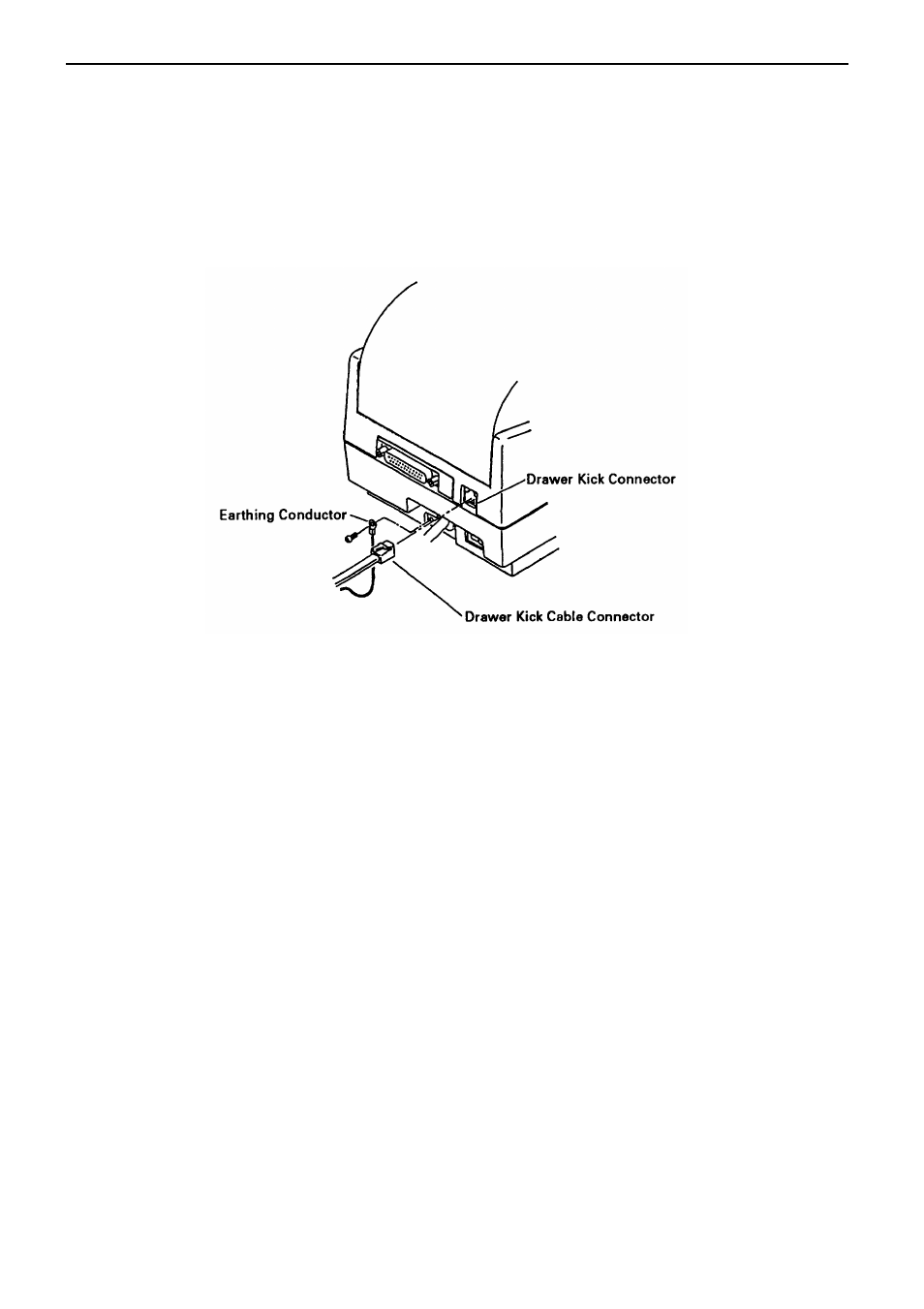 2 connecting the drawer kick connector | Citizen Systems CBM-230/231 User Manual | Page 12 / 59