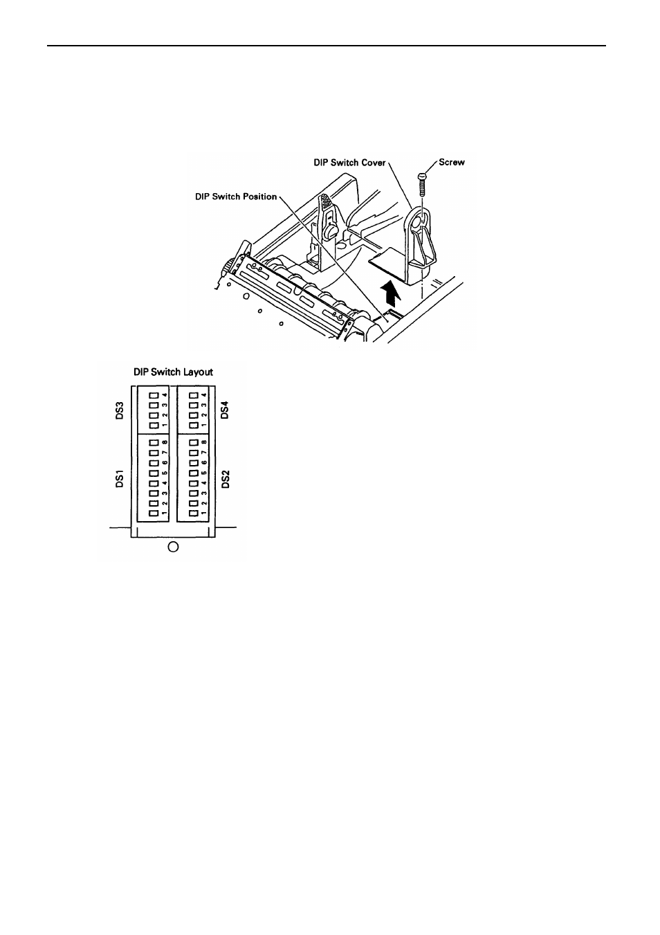 Setting of dip switches, 5 setting of dip switches | Citizen Systems CBM-230/231 User Manual | Page 19 / 59