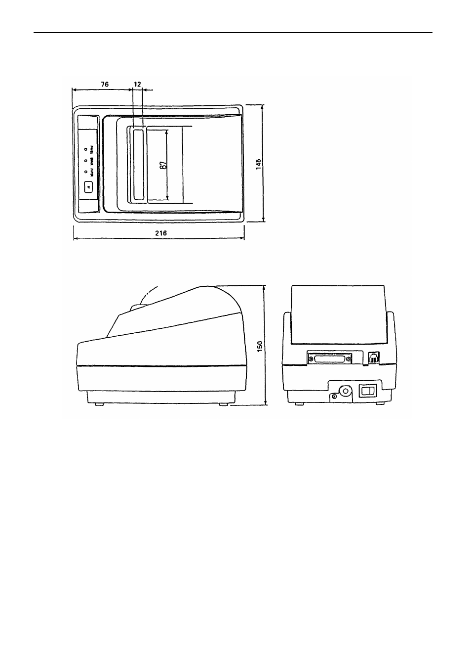 Citizen Systems CBM-230/231 User Manual | Page 58 / 59