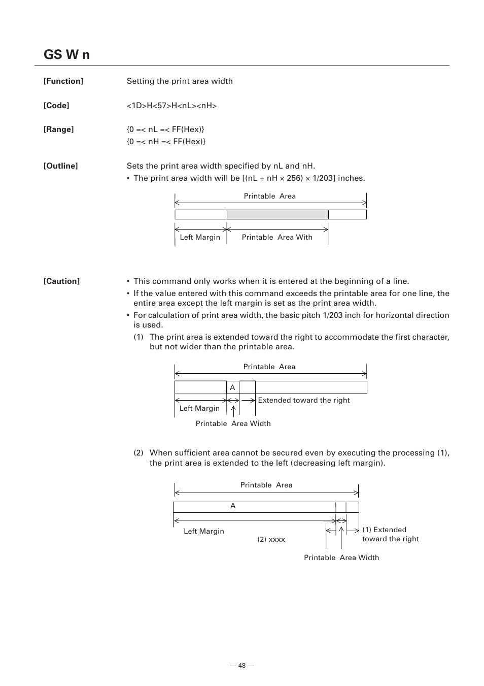 Gs w n | Citizen Systems Model CMP-10 User Manual | Page 50 / 80