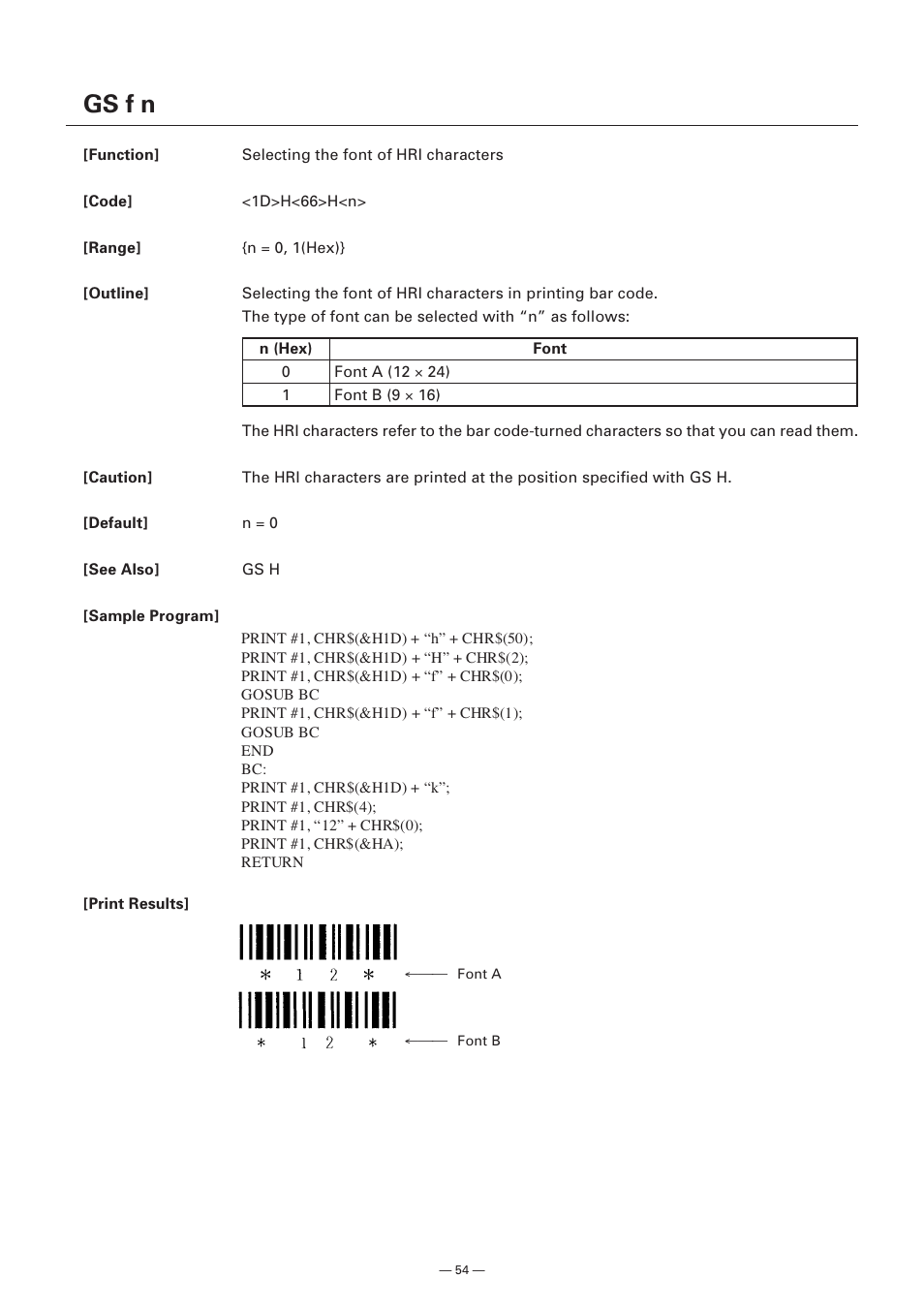 Gs f n | Citizen Systems Model CMP-10 User Manual | Page 56 / 80