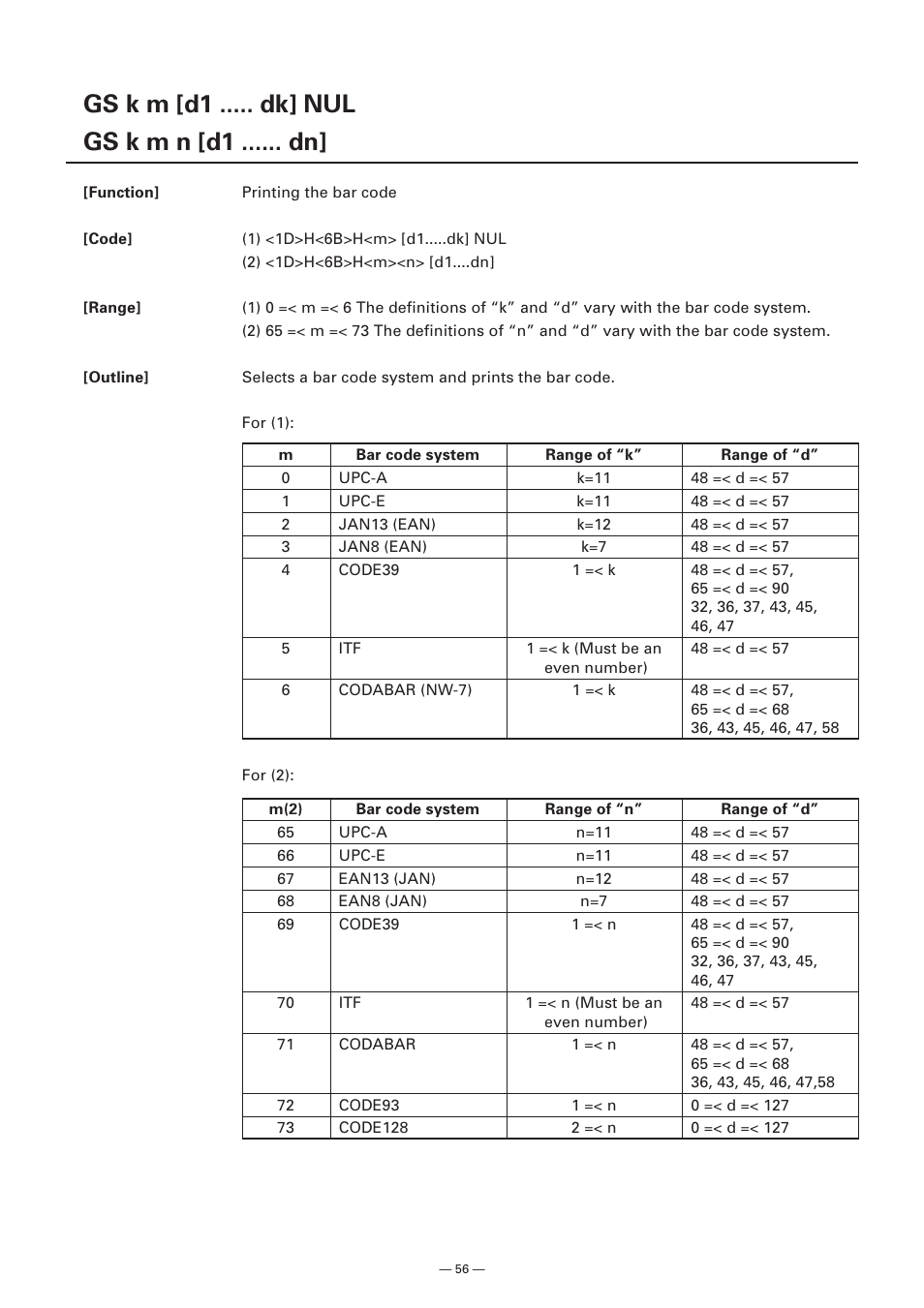 Citizen Systems Model CMP-10 User Manual | Page 58 / 80