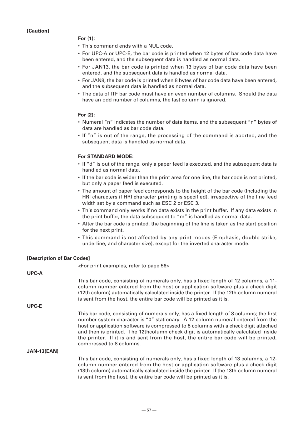 Citizen Systems Model CMP-10 User Manual | Page 59 / 80