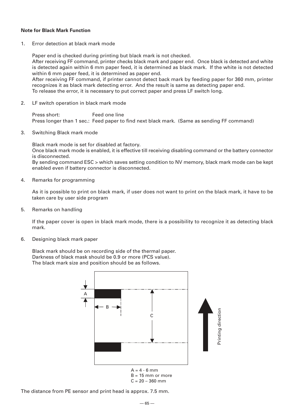 Citizen Systems Model CMP-10 User Manual | Page 67 / 80