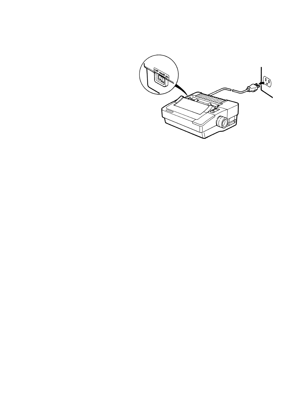 I nstalling the power cable | Citizen Systems Citizen Swift 90 User Manual | Page 11 / 44