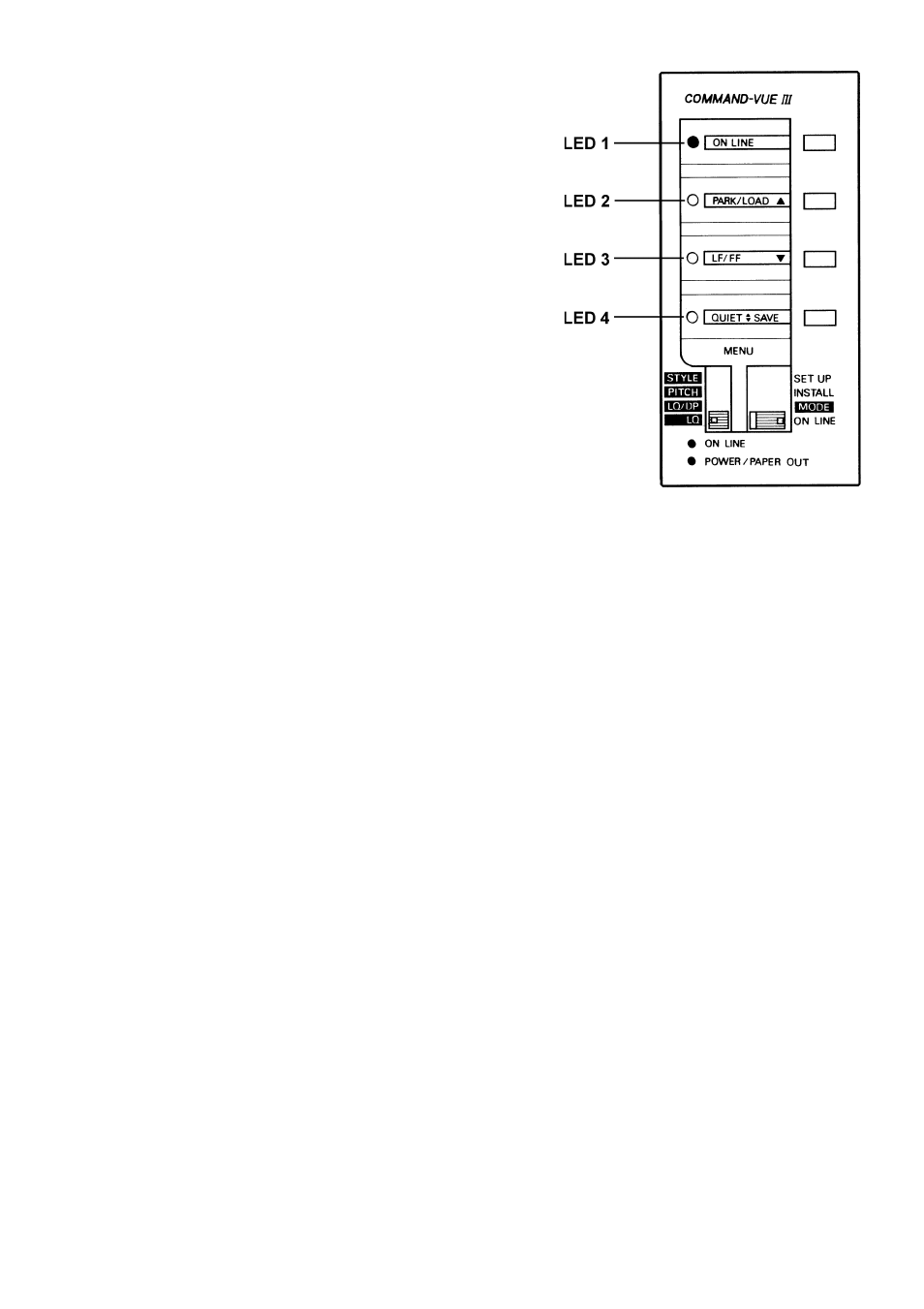 Citizen Systems Citizen Swift 90 User Manual | Page 36 / 44