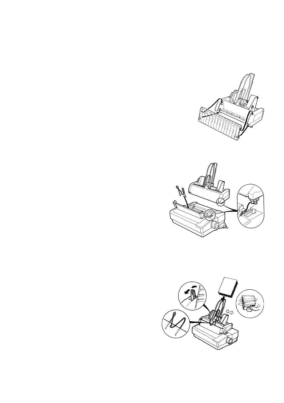 Installing the automatic sheet feeder | Citizen Systems Citizen Swift 90 User Manual | Page 38 / 44