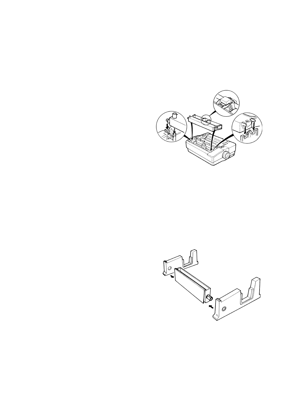 Using the colour kit, The printer stand, The serial interface | Citizen Systems Citizen Swift 90 User Manual | Page 40 / 44