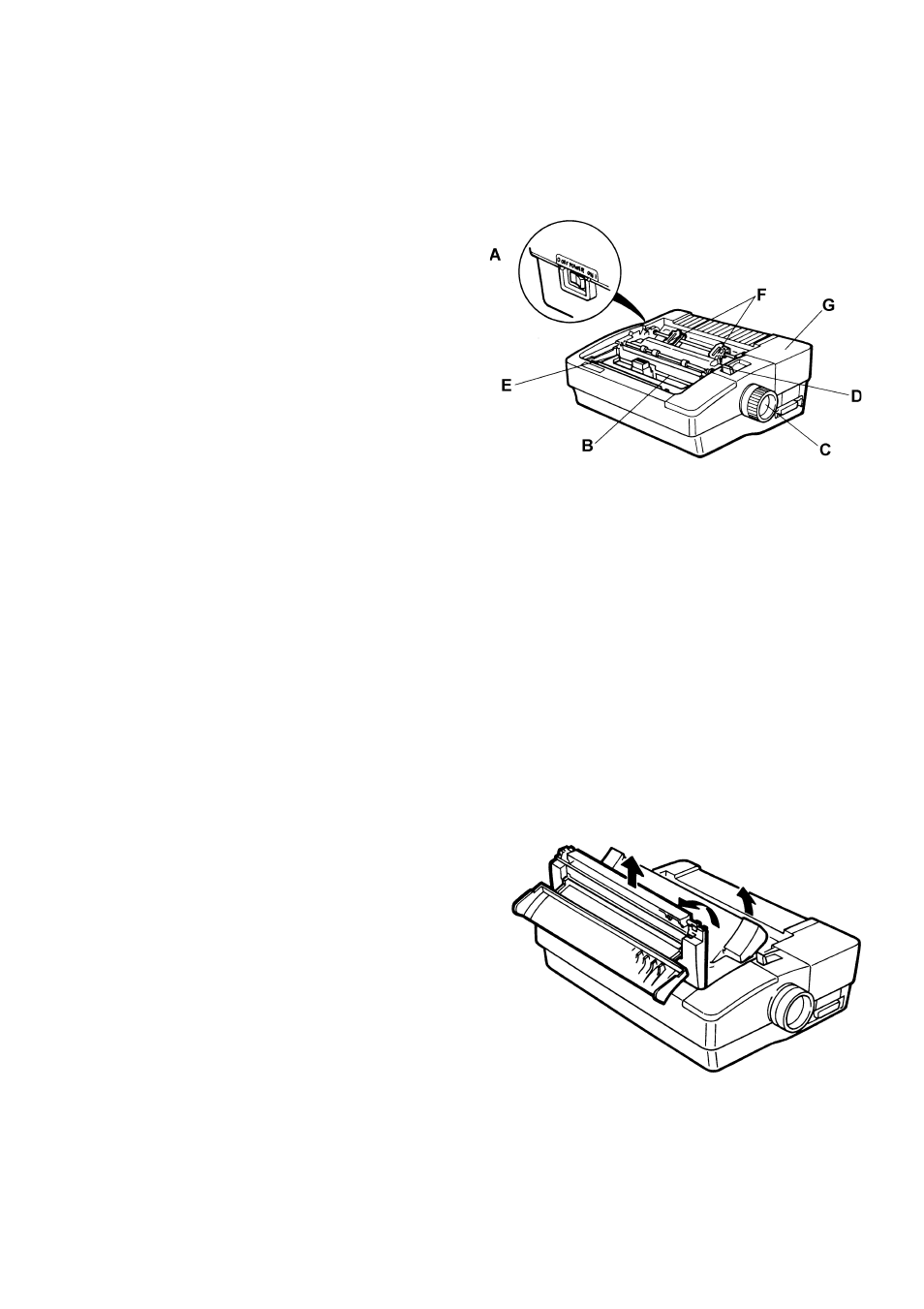 Getting to know your printer, Printer components, Assembling the printer | Citizen Systems Citizen Swift 90 User Manual | Page 9 / 44