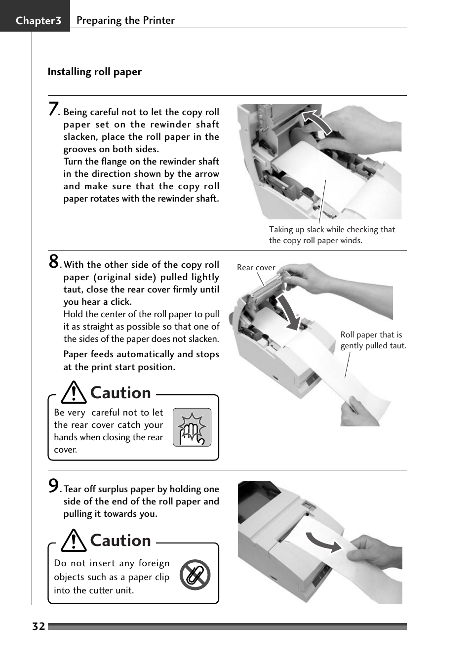 Caution | Citizen Systems Citizen CD-S500 User Manual | Page 34 / 220