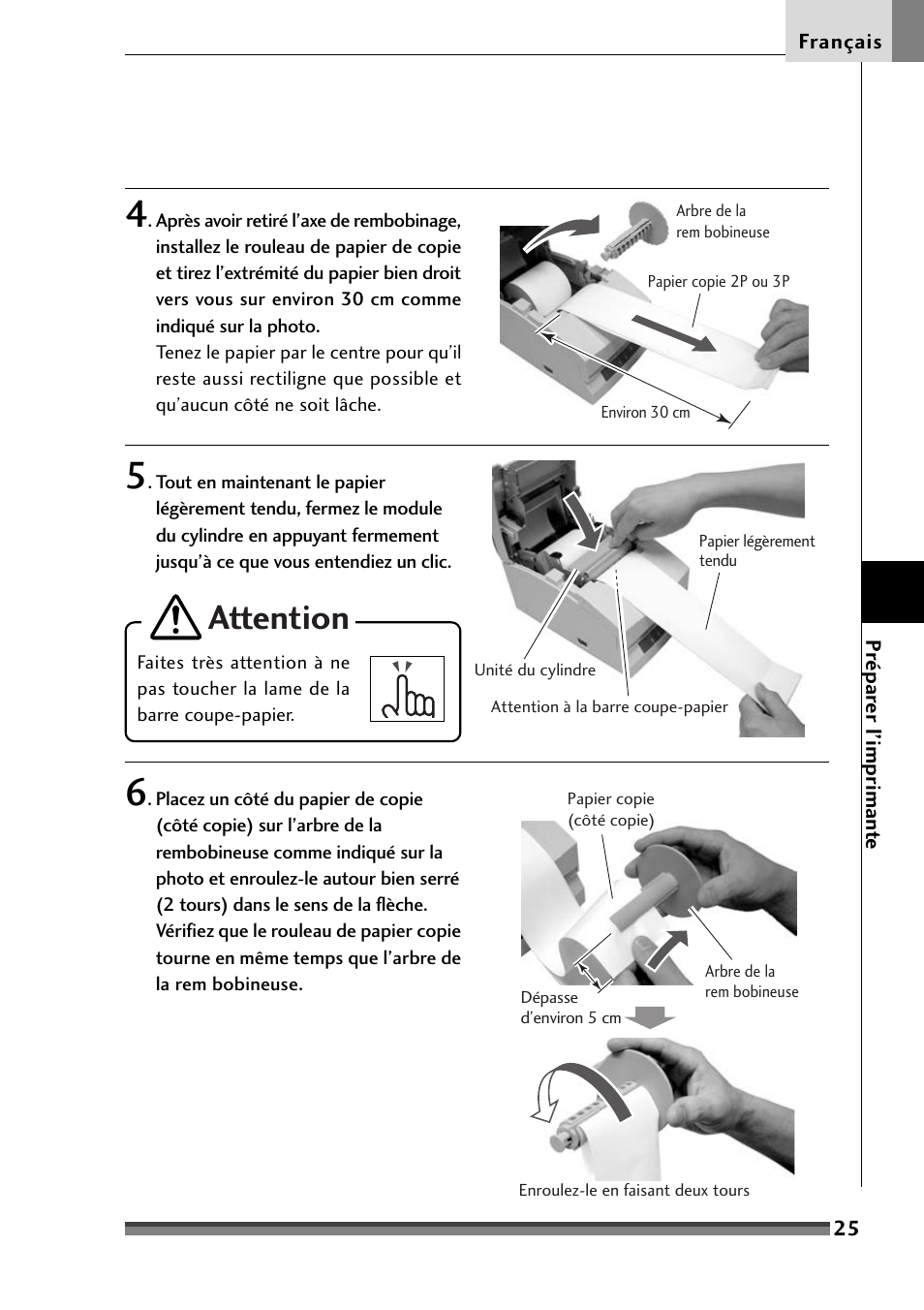 Attention | Citizen Systems Citizen CD-S500 User Manual | Page 77 / 220