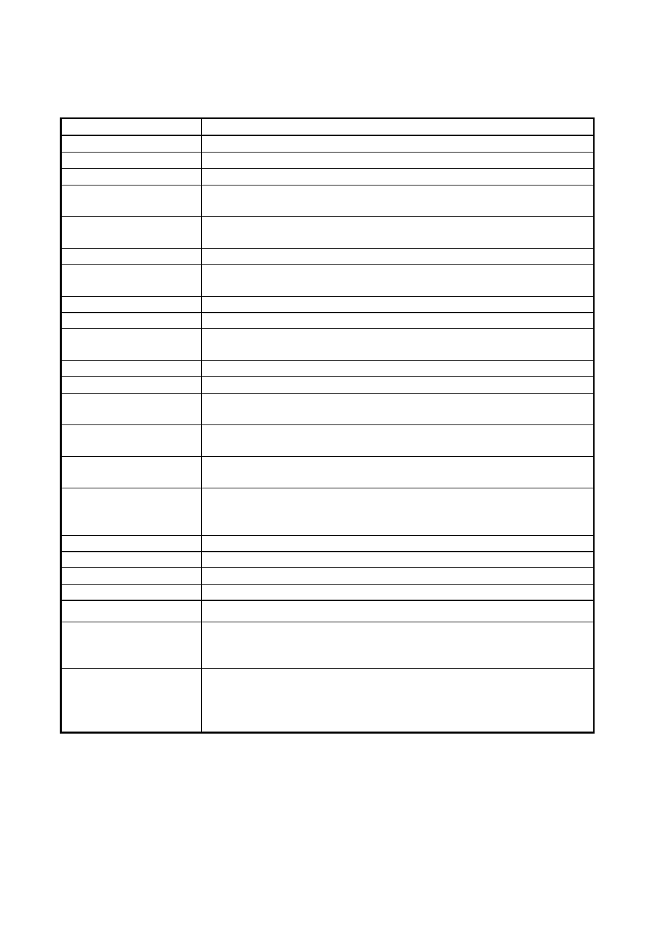 Specifications | Citizen Systems CBM-290 User Manual | Page 13 / 49