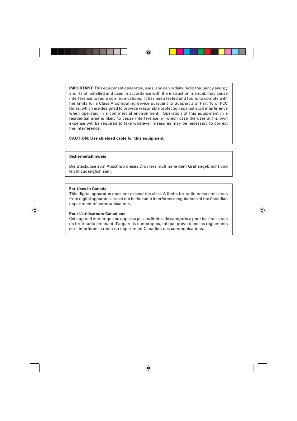 Citizen Systems Citizen PPU PPU-700 User Manual | Page 3 / 40