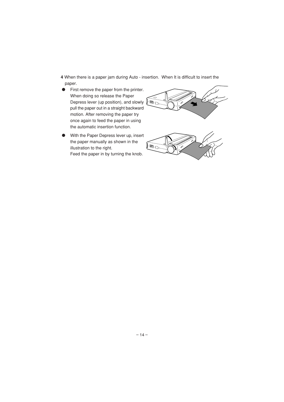 Citizen Systems PD-04 User Manual | Page 18 / 42