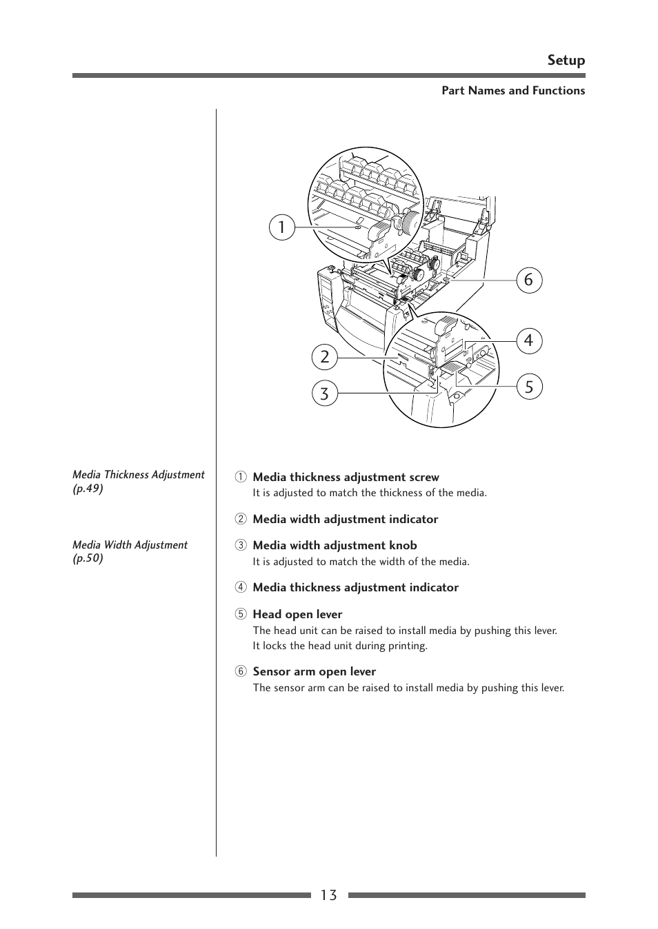 Citizen Systems Citizen CL-S700 User Manual | Page 13 / 70