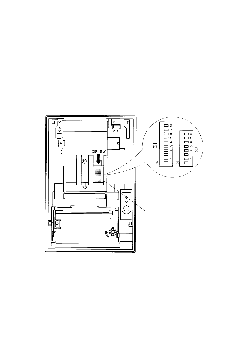 Dip-schalter-einstellung, 1 lage der dip-schalter | Citizen Systems iDP3420 User Manual | Page 168 / 174