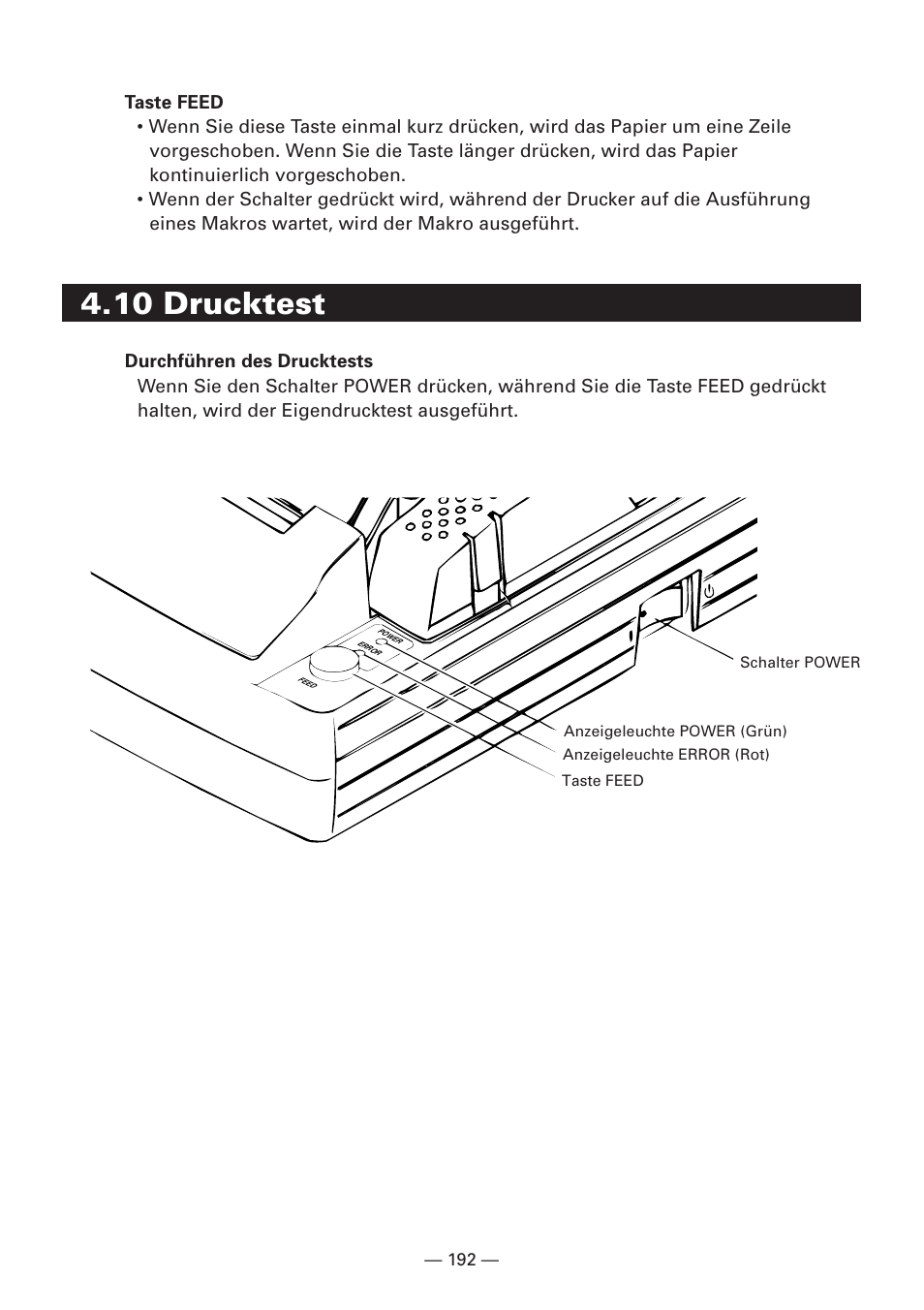 10 drucktest | Citizen Systems iDP3240 User Manual | Page 212 / 231