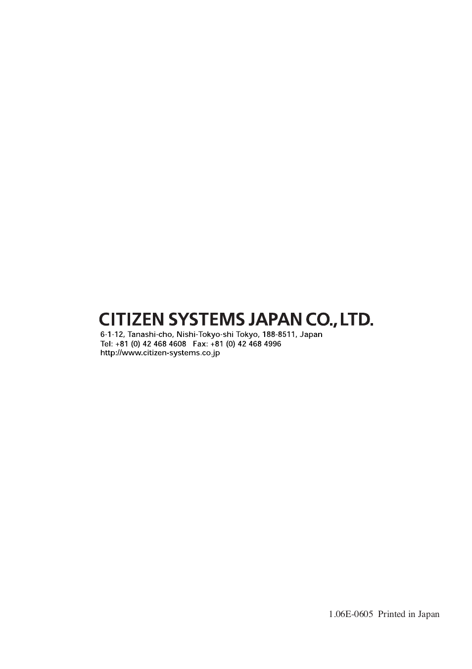 Citizen Systems iDP3240 User Manual | Page 231 / 231