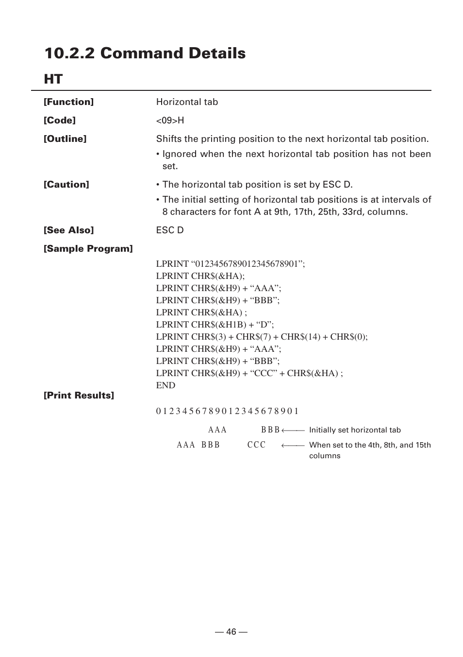 2 command details | Citizen Systems iDP3240 User Manual | Page 66 / 231