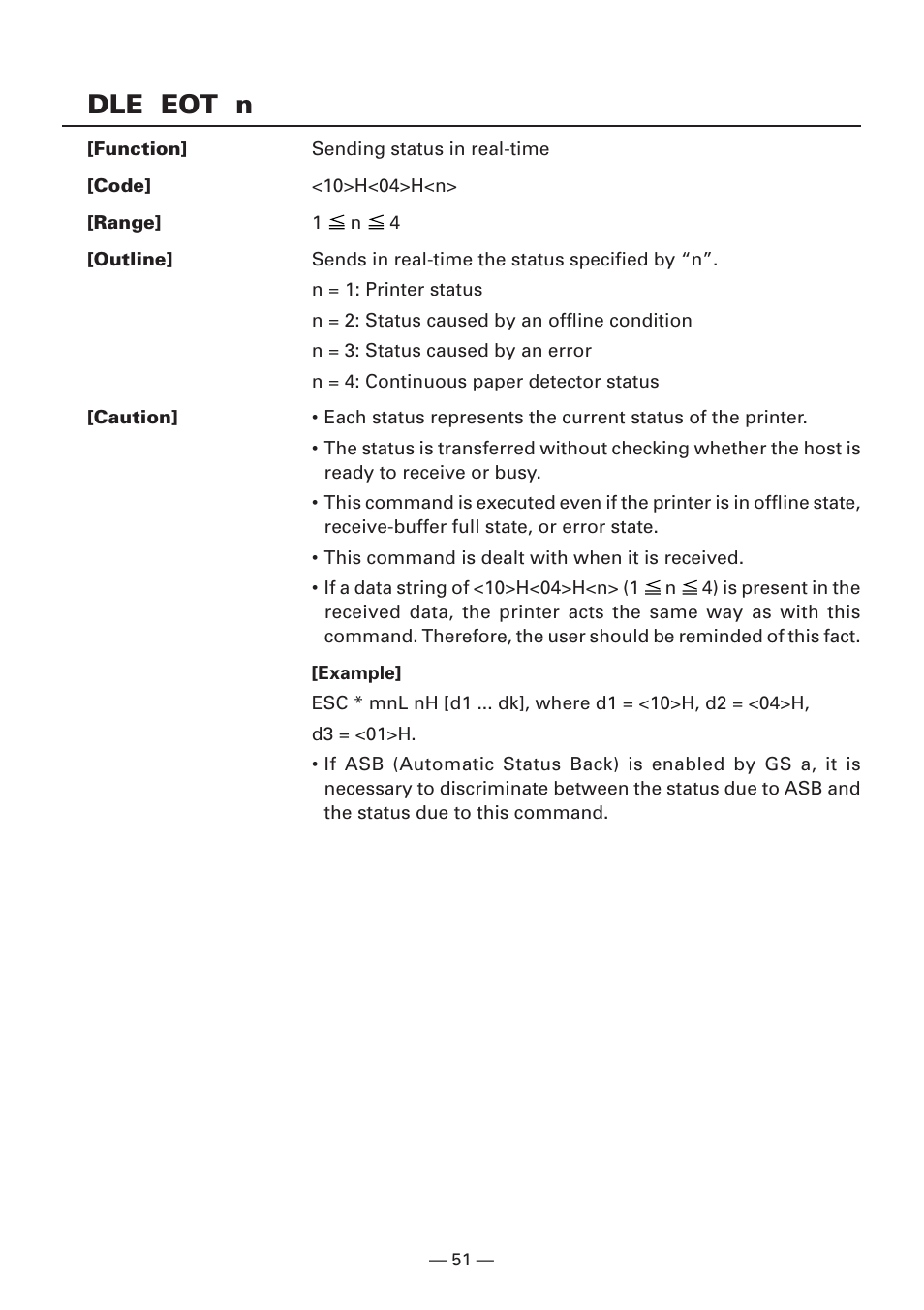 Dle eot n | Citizen Systems iDP3240 User Manual | Page 71 / 231