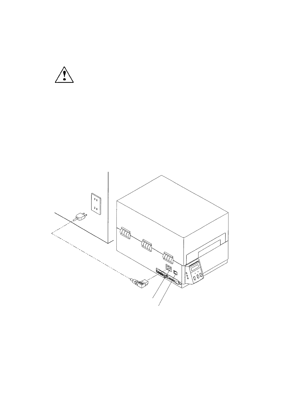 3 connection to power | Citizen Systems Citizen CLP 6001 CLP-6001 User Manual | Page 20 / 80