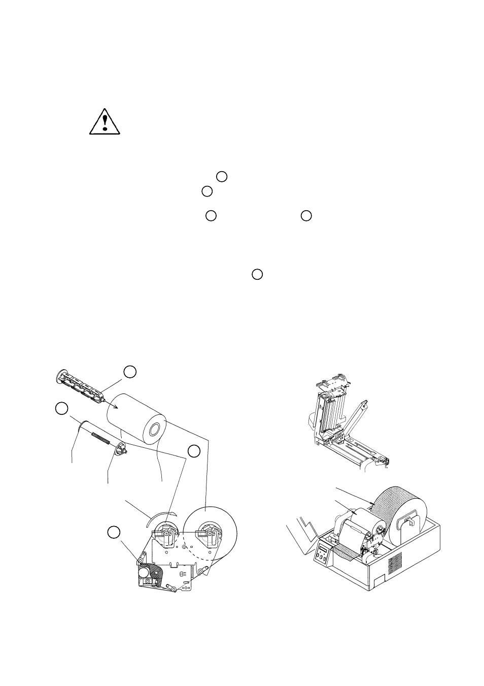 5 ribbon setting | Citizen Systems Citizen CLP 6001 CLP-6001 User Manual | Page 36 / 80