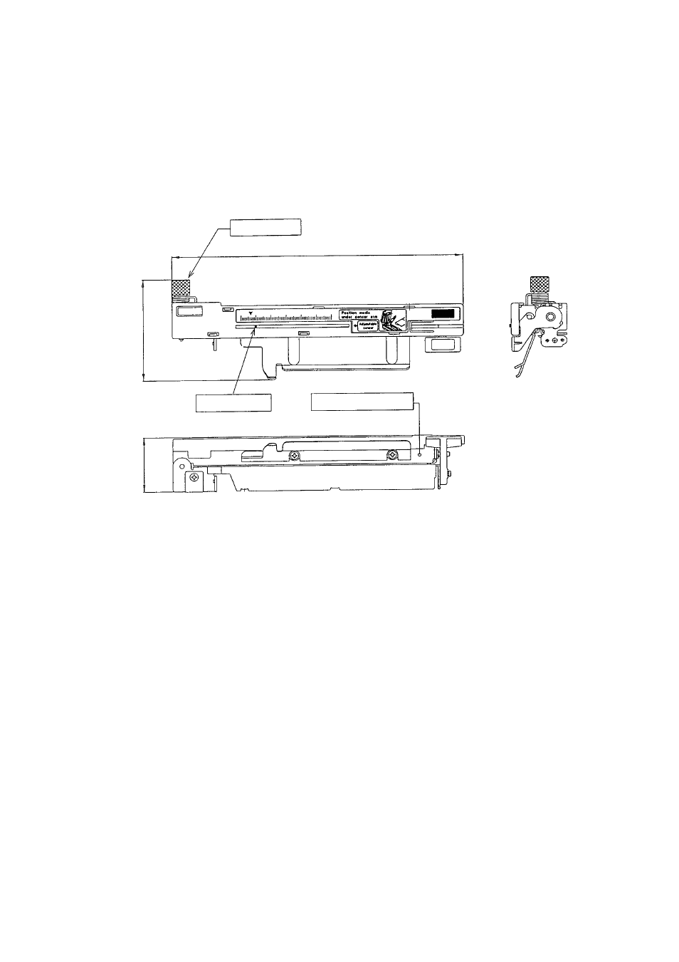 8 paper detector adjustments, For clp-6001 only), 1 exterior view and part names | Citizen Systems Citizen CLP 6001 CLP-6001 User Manual | Page 41 / 80