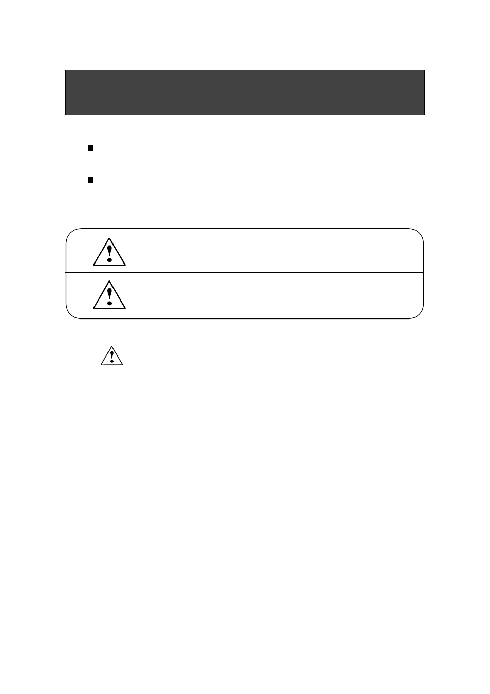 Caution | Citizen Systems Citizen CLP 6001 CLP-6001 User Manual | Page 6 / 80