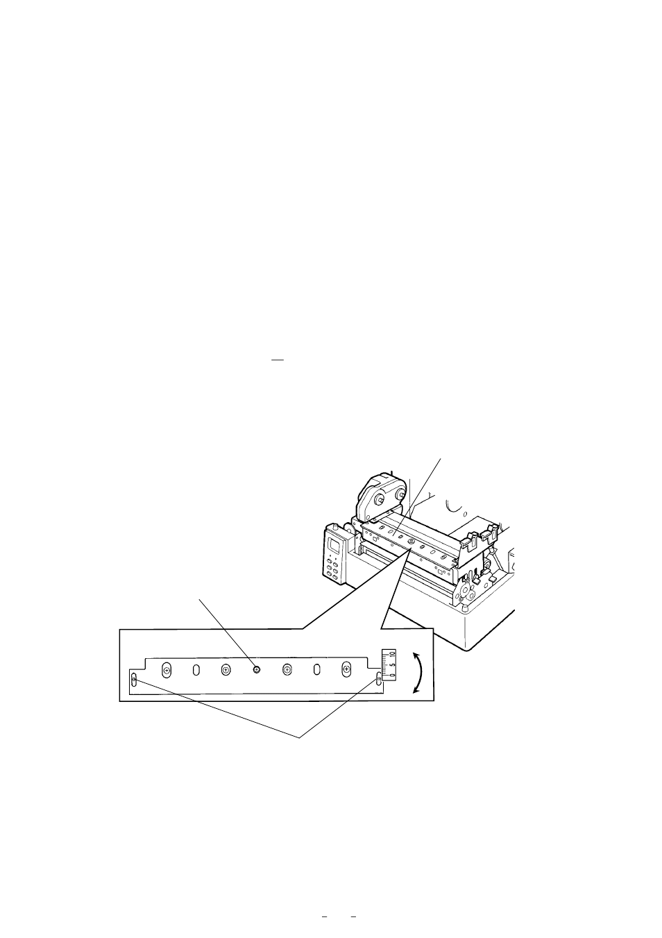 7 ribbon guide plate adjustments | Citizen Systems CLP-8301 User Manual | Page 40 / 75