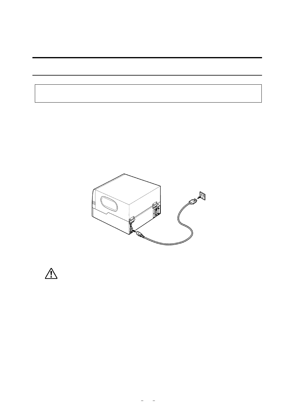 Chapter, Power on and using the control panel, Connecting to a power outlet | Citizen Systems CLP-8301 User Manual | Page 42 / 75