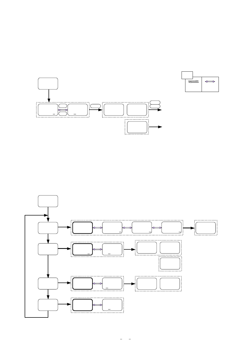 6 permanently saving settings menu, 7 test mode menu | Citizen Systems CLP-8301 User Manual | Page 56 / 75