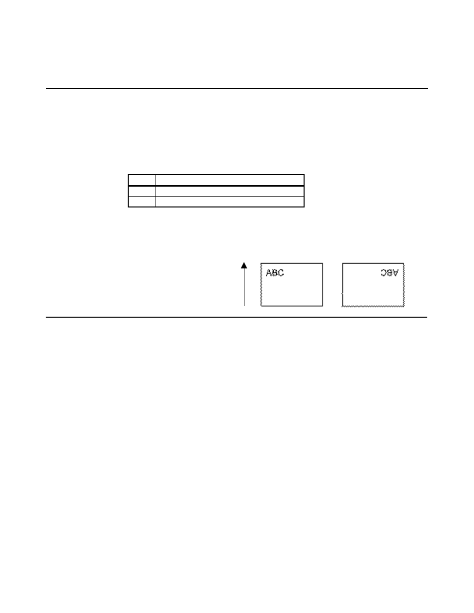 Esc "{ " n, Esc " ⁄ " n "data" cr or lf | Citizen Systems iDP-3550 User Manual | Page 118 / 160