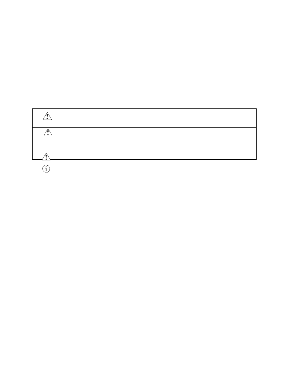 Zu beachtende sicherheitsmassregeln, Warnung, Vorsicht | Citizen Systems iDP-3550 User Manual | Page 143 / 160