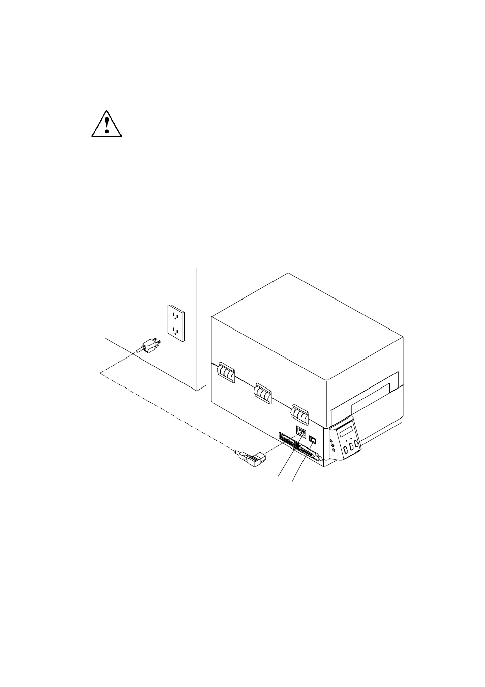 3 connection to power | Citizen Systems CLP-6401 User Manual | Page 20 / 83