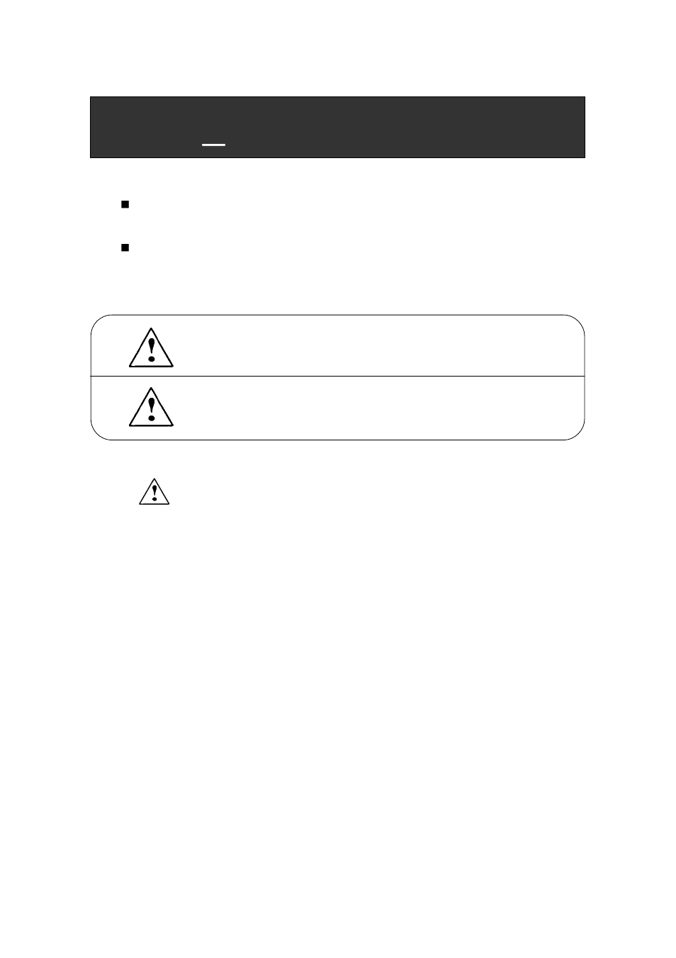 Safety signs ¾ ¾ ¾ ¾ must be strictly observed, Warning, Caution | Citizen Systems CLP-6401 User Manual | Page 6 / 83