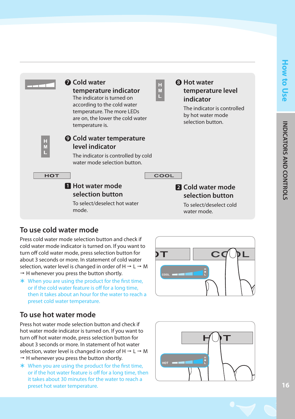 Coway CHP-04AL User Manual | Page 17 / 44