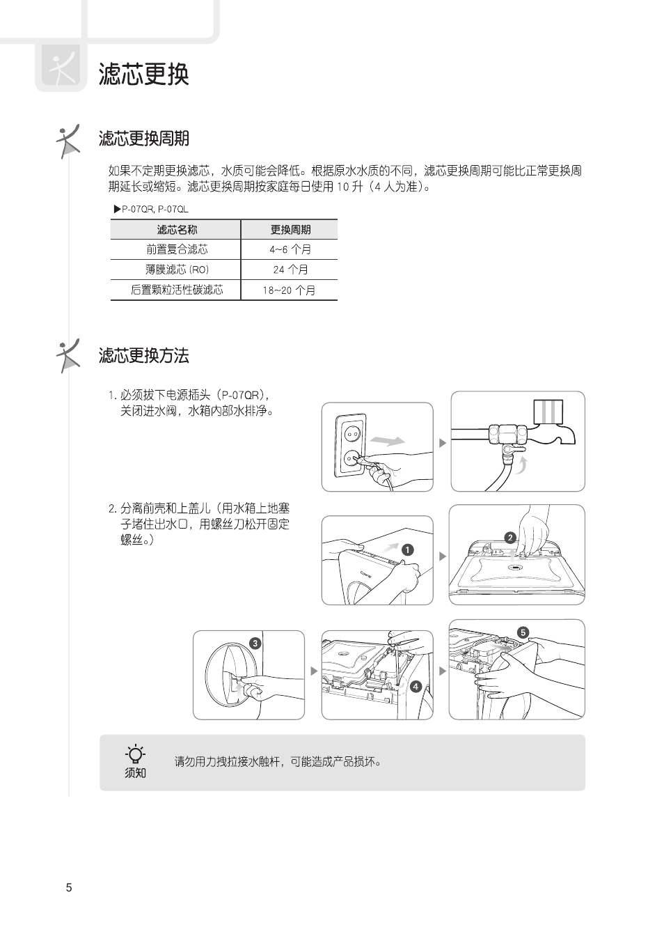 Coway P-07QR User Manual | Page 24 / 32