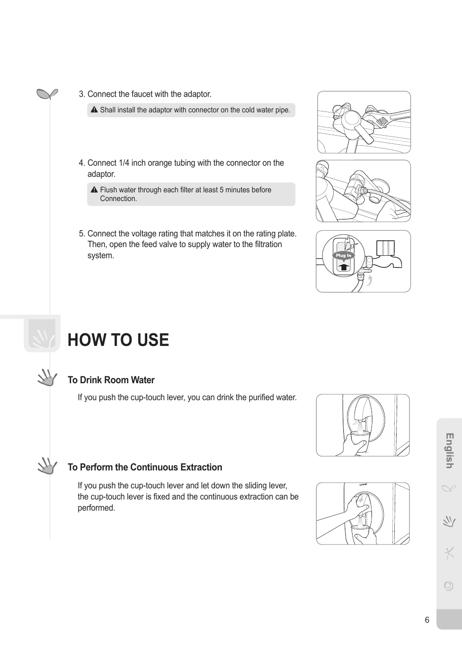 How to use | Coway P-07QR User Manual | Page 7 / 32