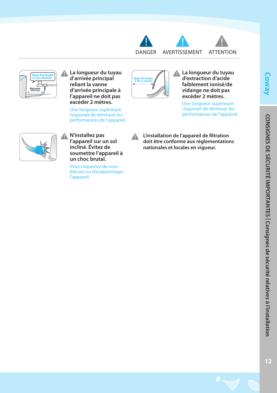 Co w ay | Coway EW-07GU User Manual | Page 13 / 48