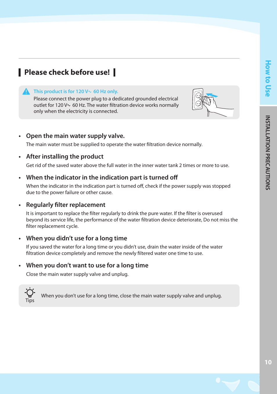 Coway CP-07BLO User Manual | Page 11 / 32