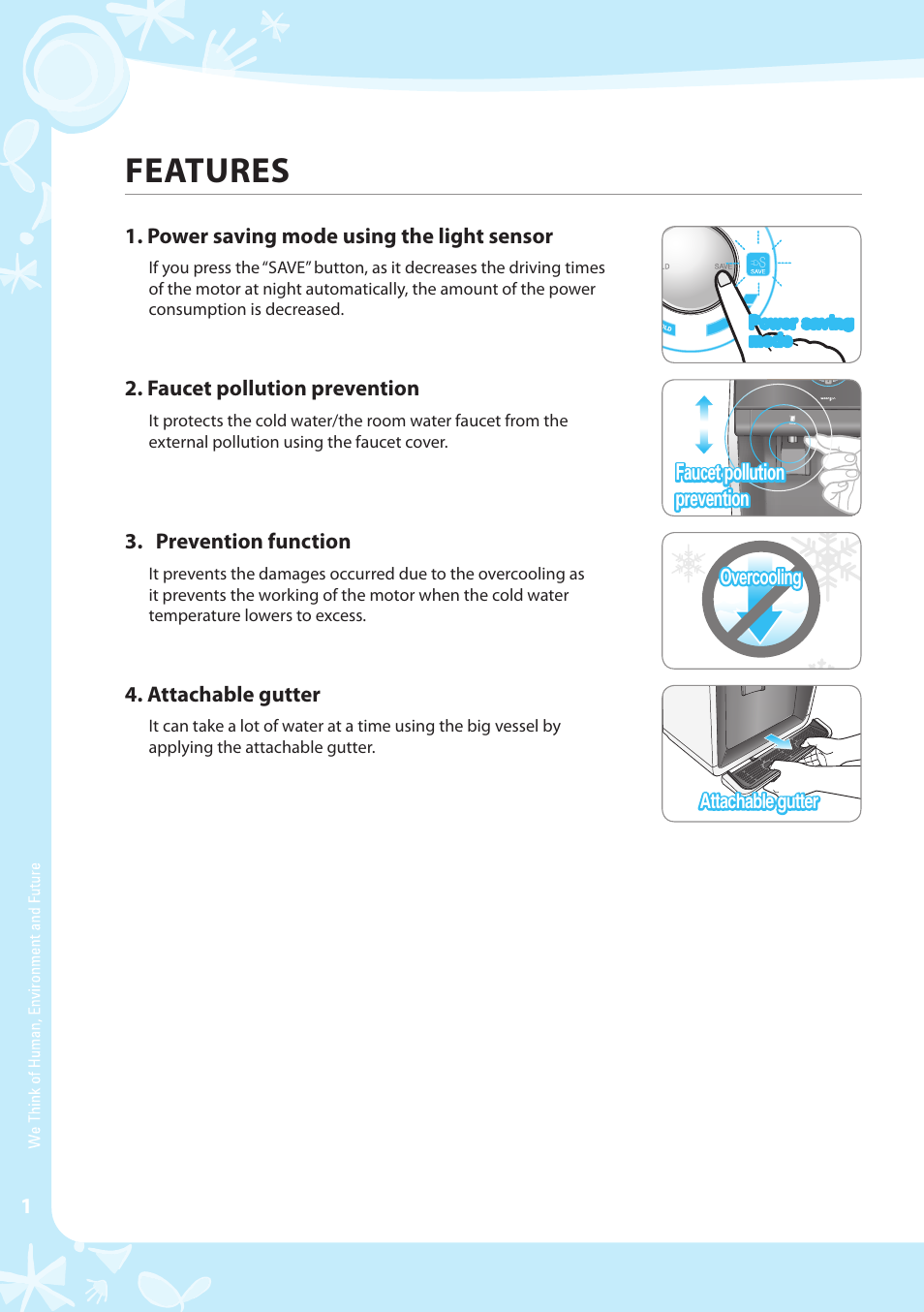 Features | Coway CP-07BLO User Manual | Page 2 / 32