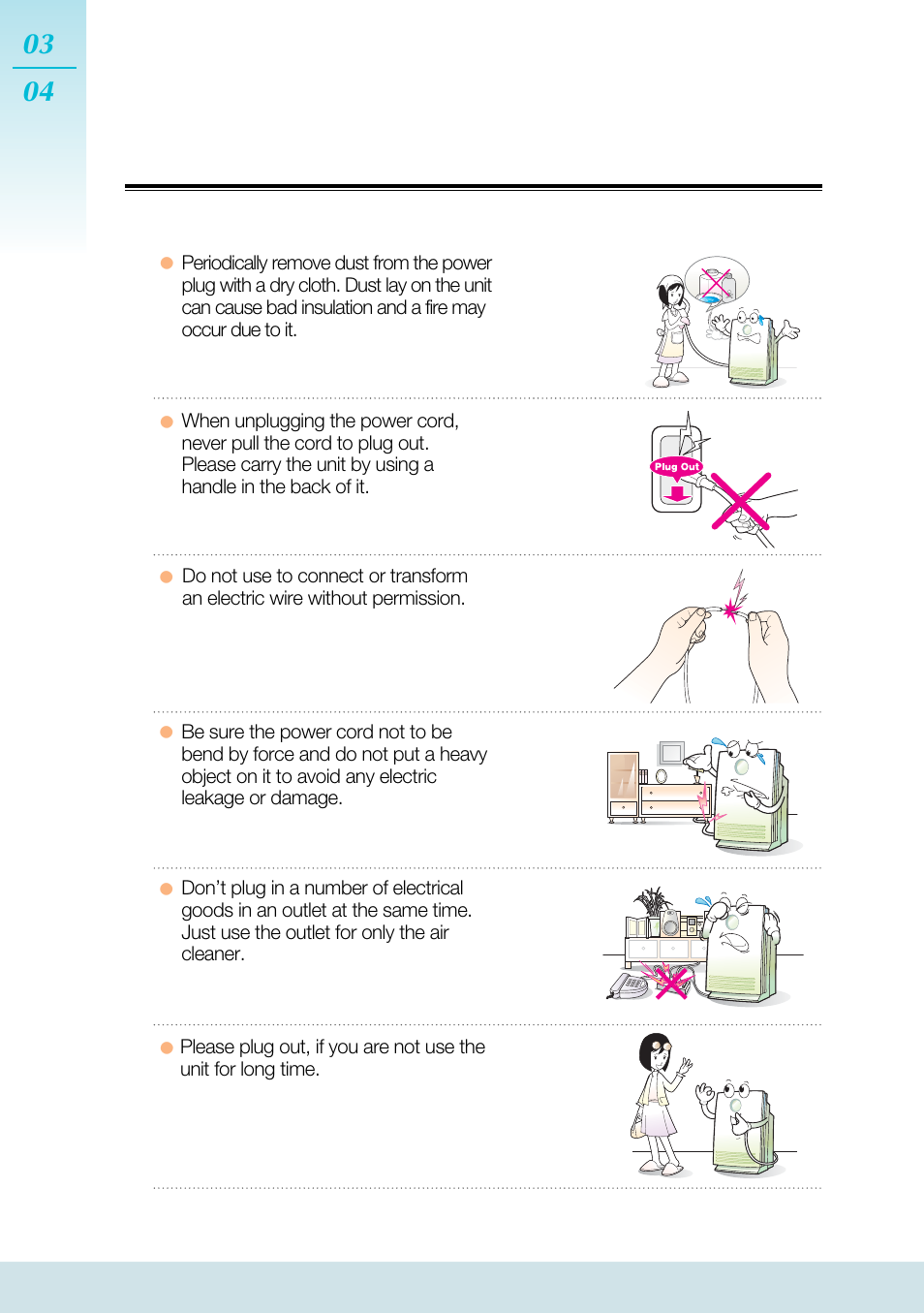 Coway AP-1503CHE User Manual | Page 4 / 28