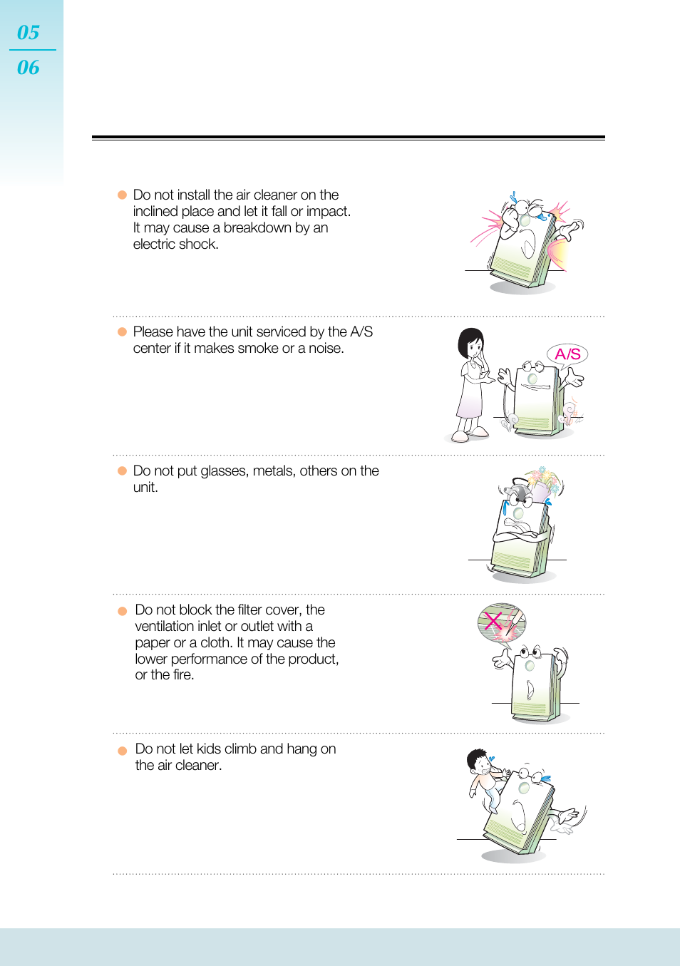 Coway AP-1503CHE User Manual | Page 6 / 28