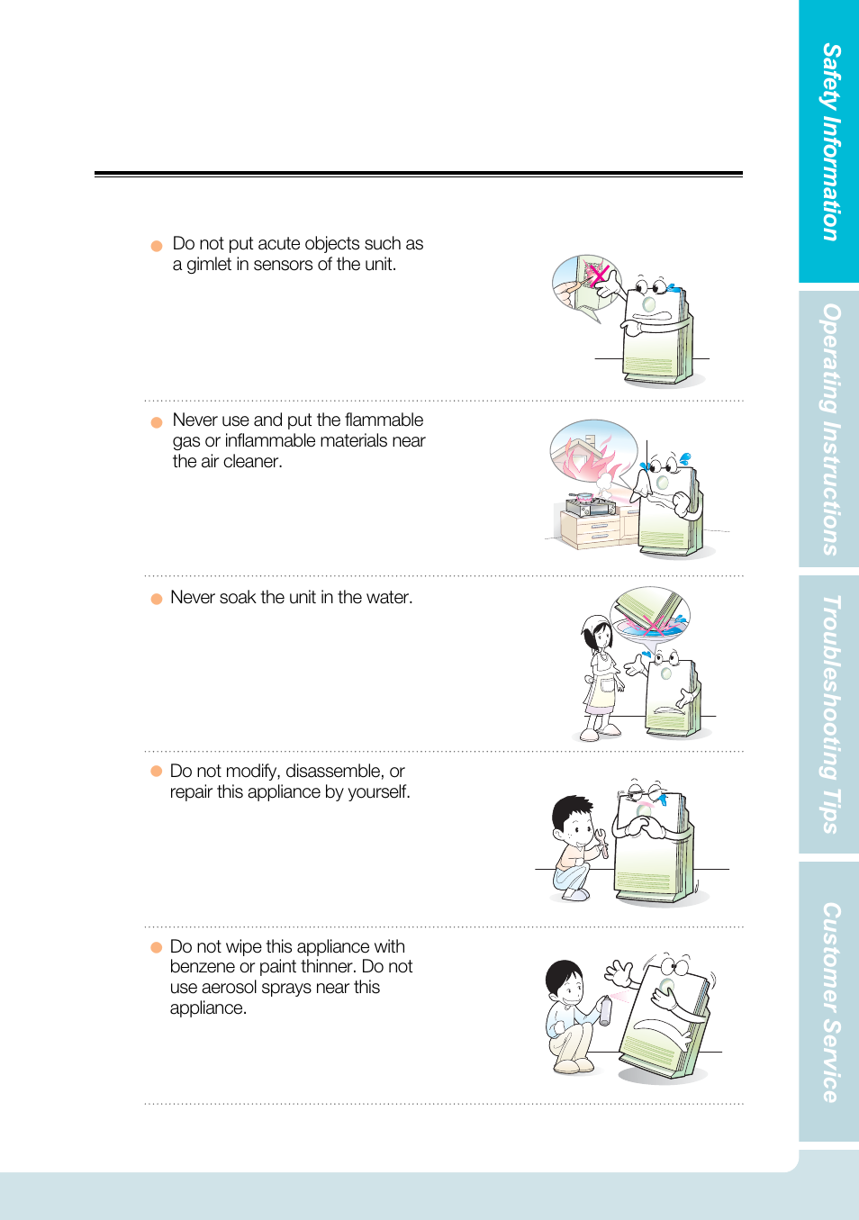 Coway AP-1503CHE User Manual | Page 7 / 28