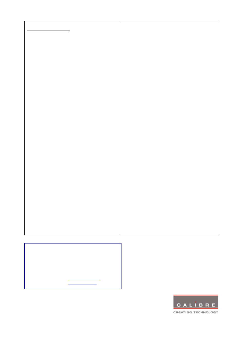 Calibre UK PremierView 6ID User Manual | Page 2 / 2