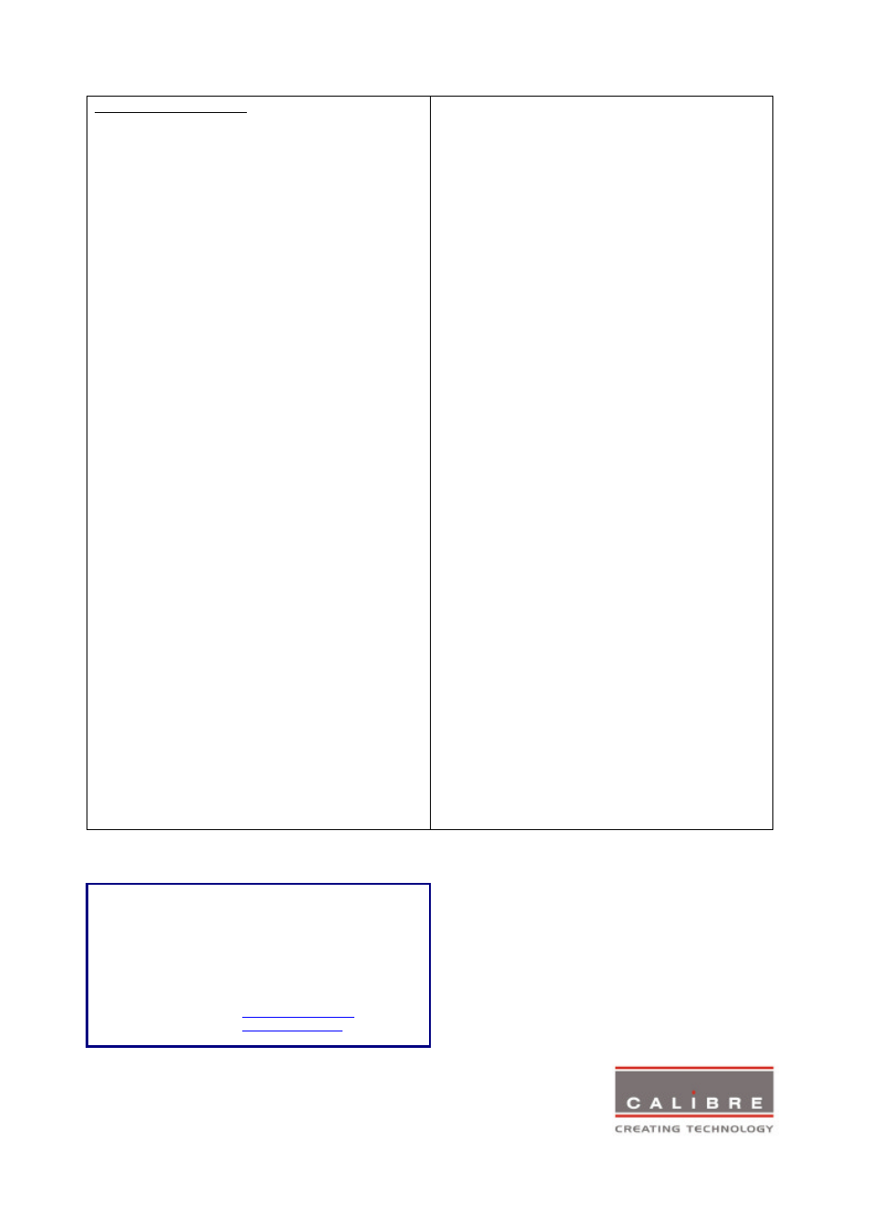 Calibre UK 12ID User Manual | Page 2 / 2