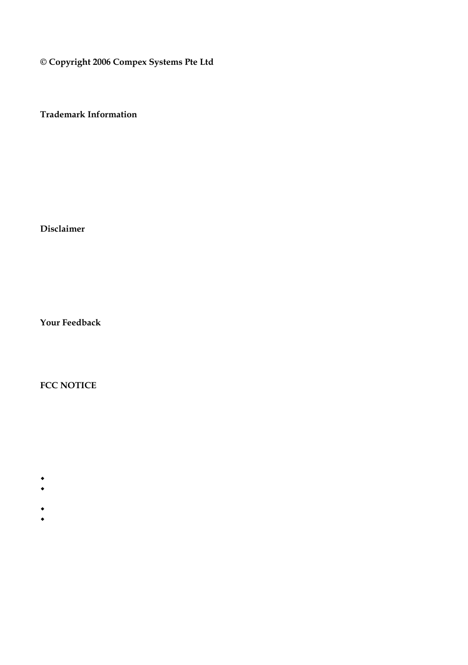 Compex Technologies NetPassage 18A User Manual | Page 2 / 204