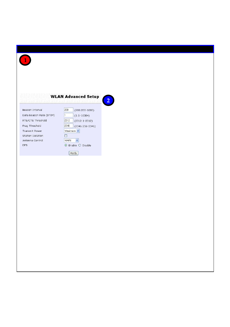 Dvanced, Wlan s, Ettings | Advanced wlan settings, Editing advanced settings | Compex Technologies NetPassage 18A User Manual | Page 47 / 204