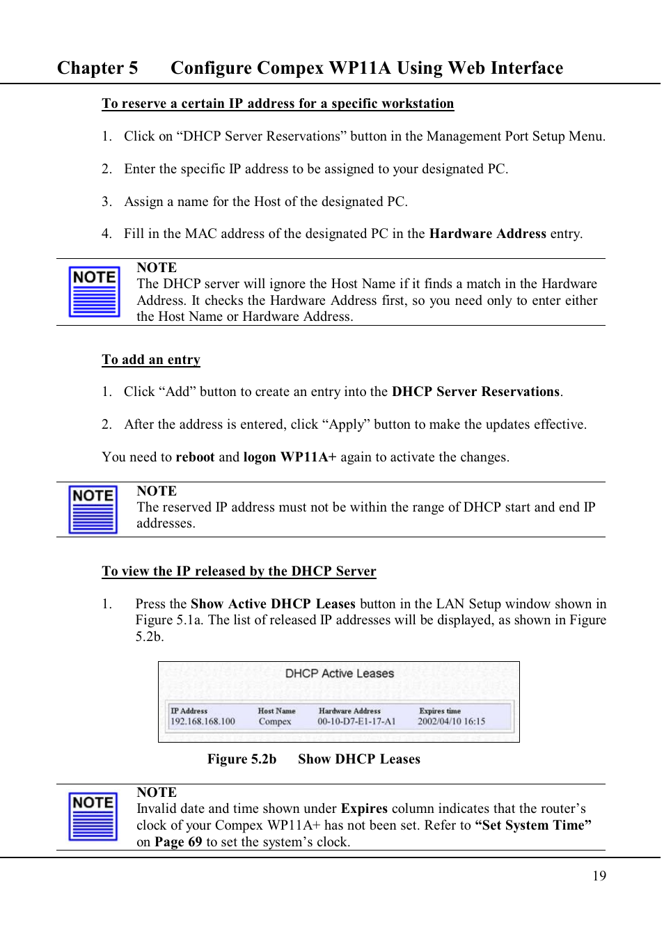 Compex Technologies WP11A+ User Manual | Page 29 / 101